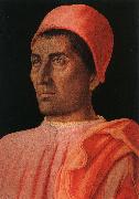 Andrea Mantegna, Portrait of the Protonary Carlo de Medici